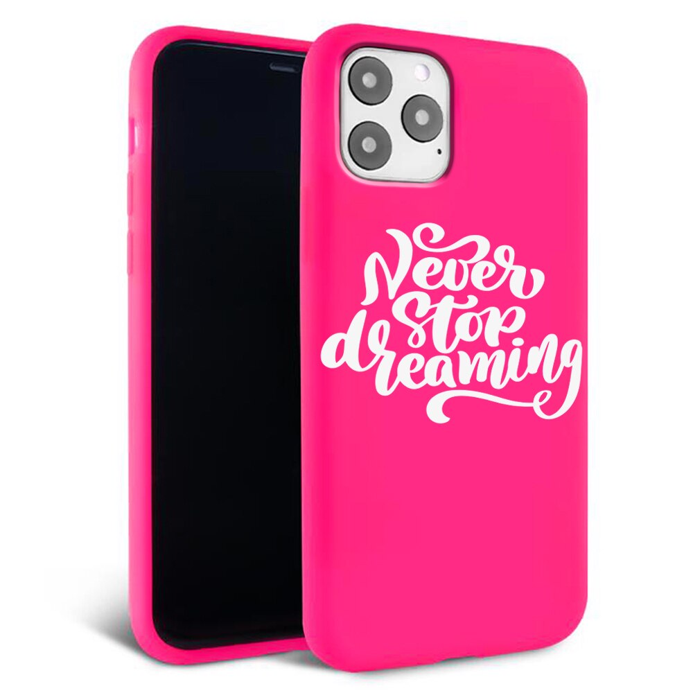 Husa pentru iPhone 11 pro - Silicon Matte - Dreaming 1