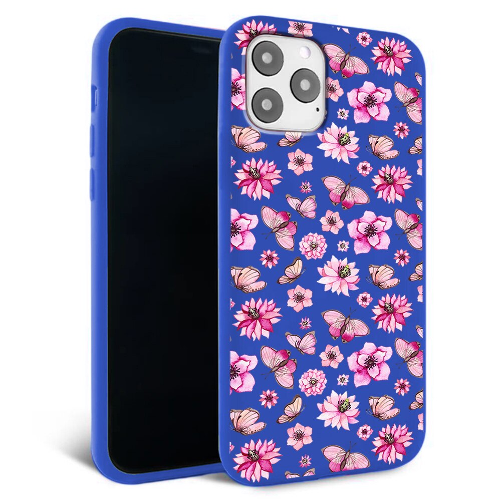 Husa pentru iPhone 11 pro - Silicon Matte - Butterfly