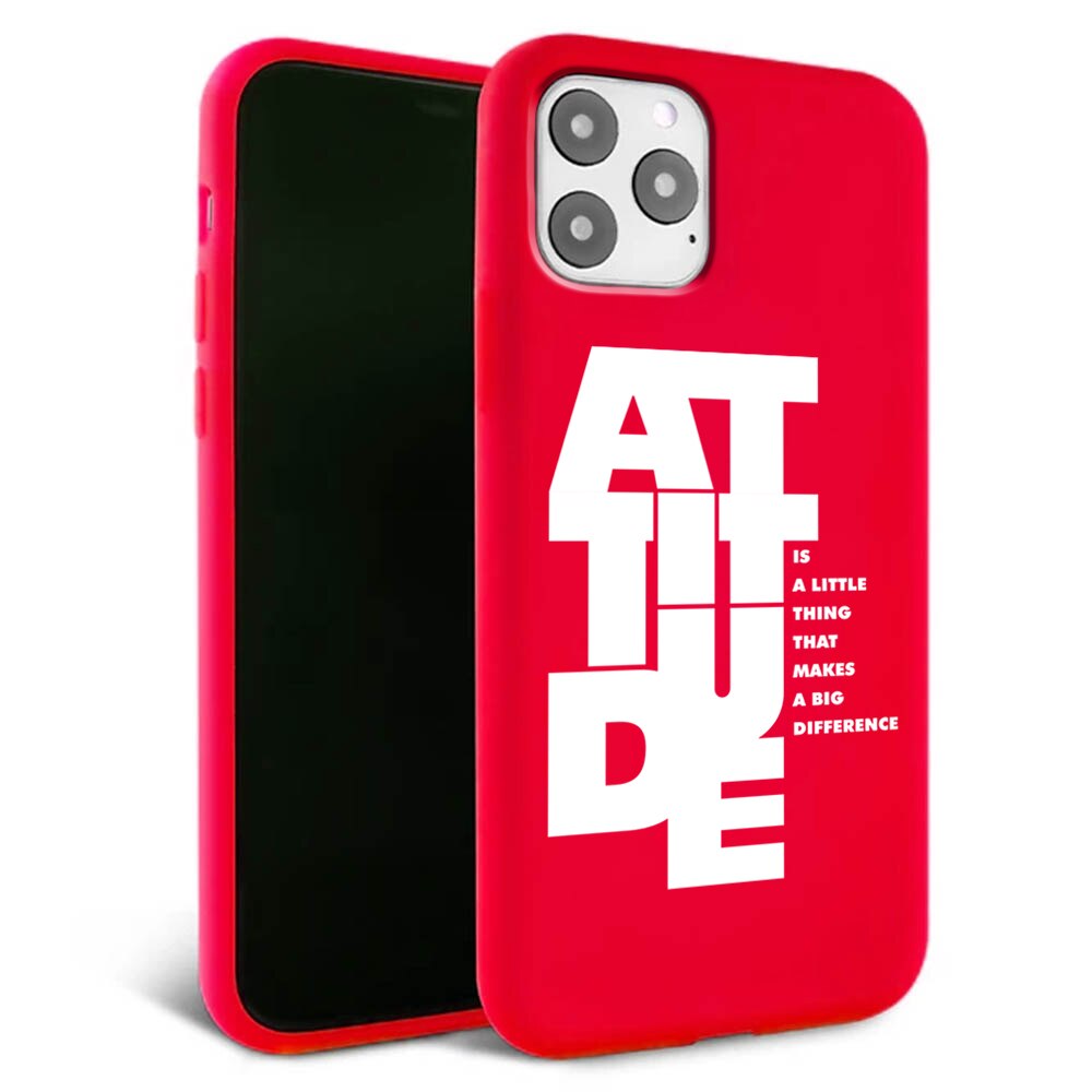 Husa pentru iPhone 11 pro - Silicon Matte - Attitude 2