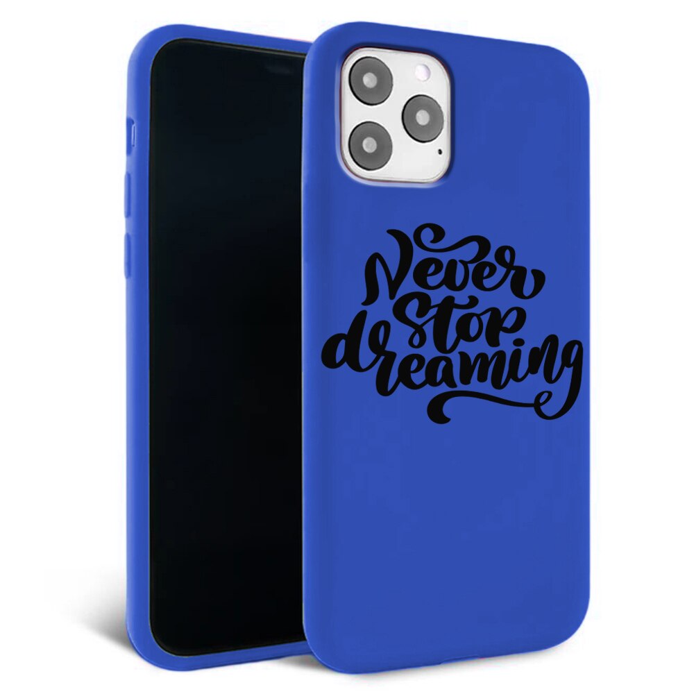 Husa pentru iPhone 11 pro - Silicon Matte - Dreaming 2