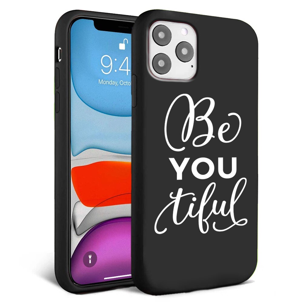 Husa pentru iPhone 11 pro - Silicon Matte - Be you 2