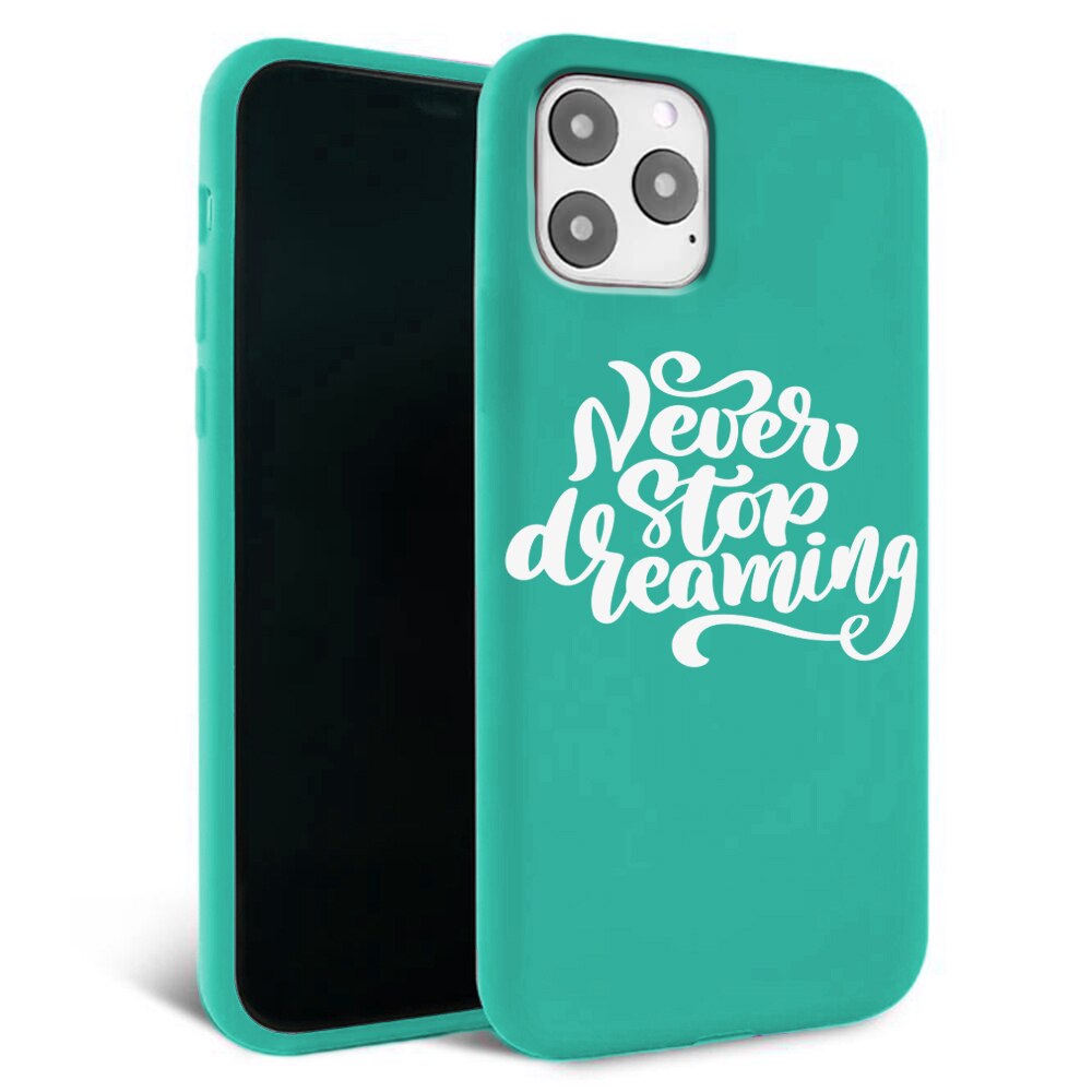 Husa pentru iPhone 11 pro - Silicon Matte - Dreaming 1