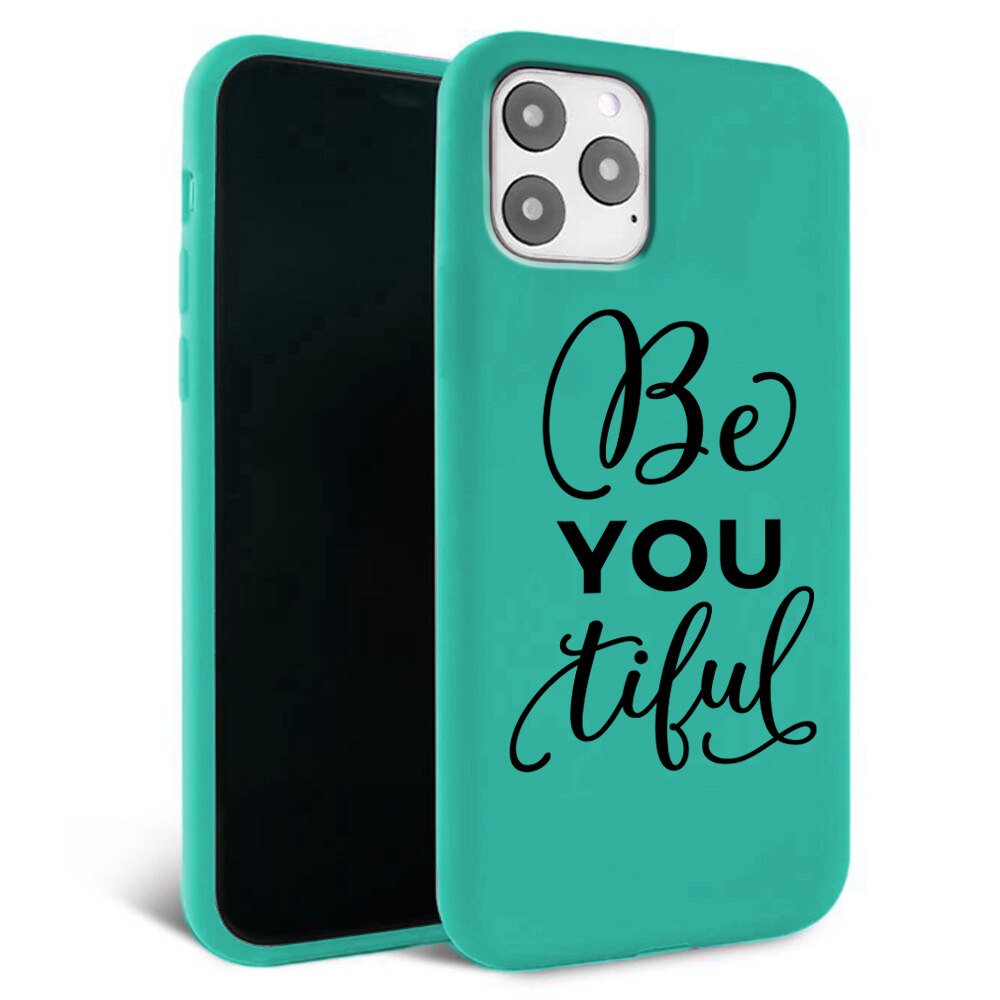 Husa pentru iPhone 11 pro - Silicon Matte - Be you 1