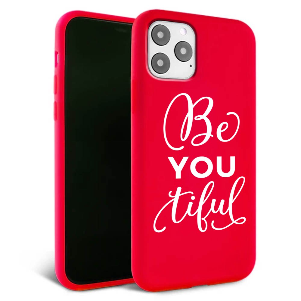 Husa pentru iPhone 11 pro - Silicon Matte - Be you 2