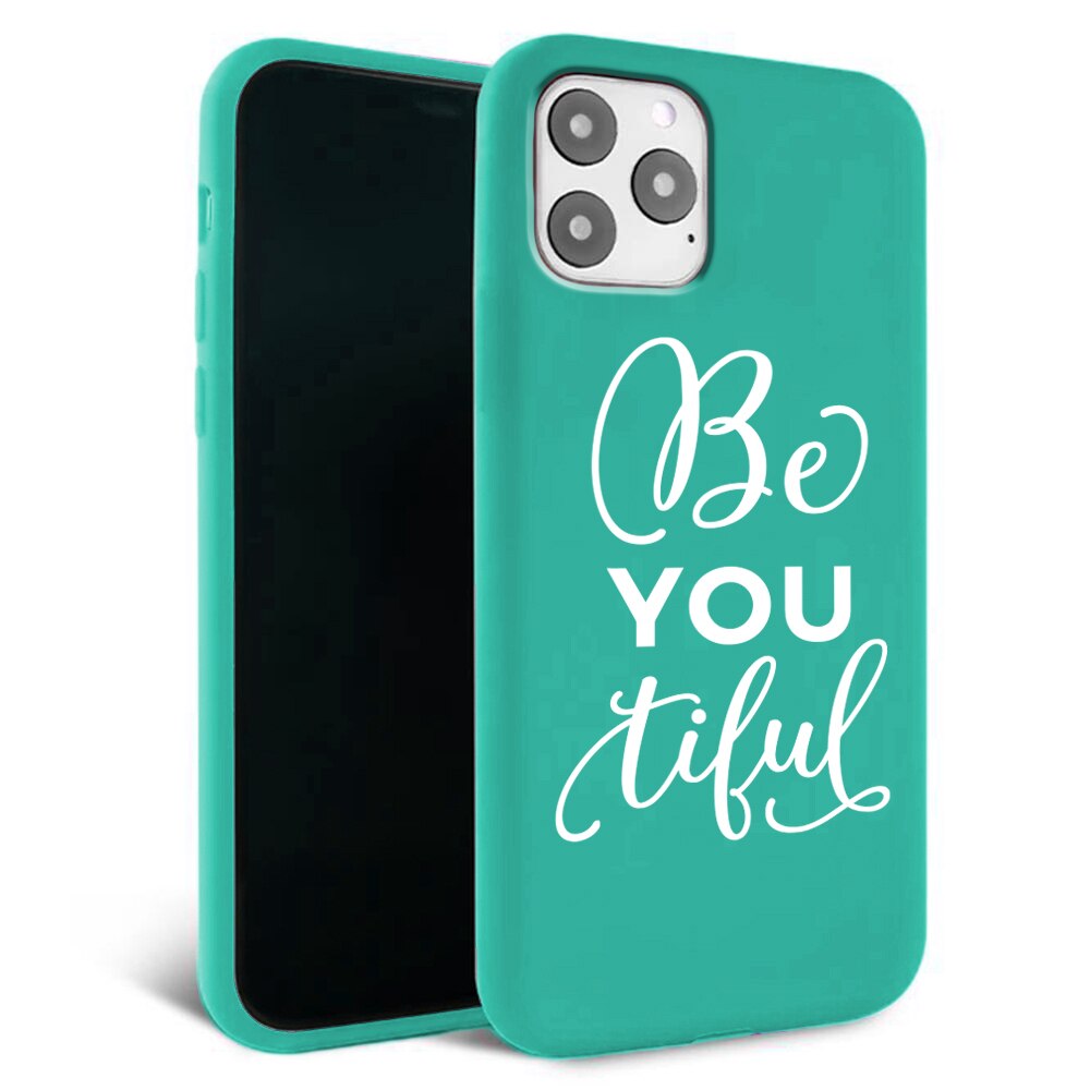 Husa pentru iPhone 11 pro - Silicon Matte - Be you 2