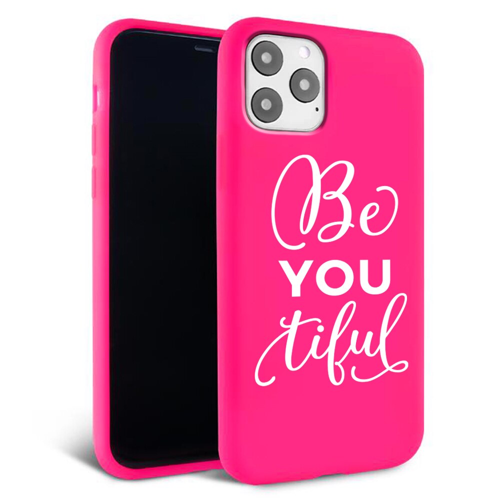 Husa pentru iPhone 11 pro - Silicon Matte - Be you 2