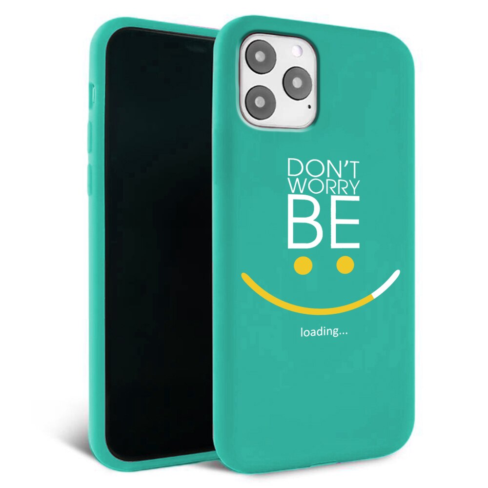 Husa pentru iPhone 11 pro - Silicon Matte - Happy
