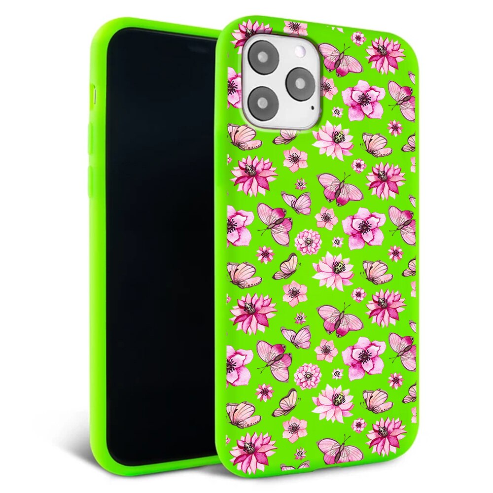 Husa pentru iPhone 11 pro - Silicon Matte - Butterfly