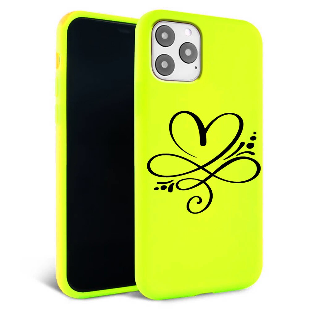 Husa pentru iPhone 11 pro - Silicon Matte - Heart 1