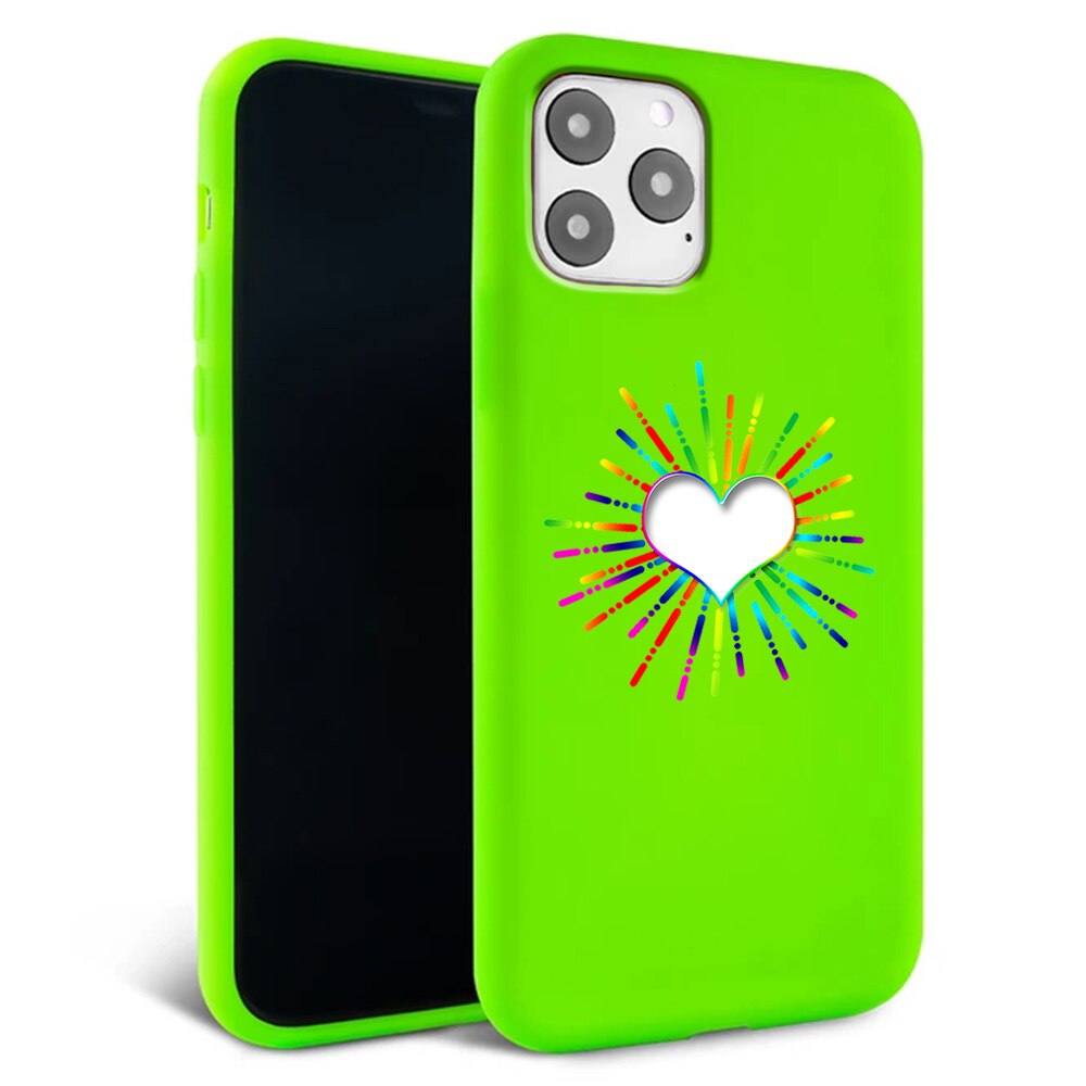 Husa pentru iPhone 11 pro - Silicon Matte - Heart 3
