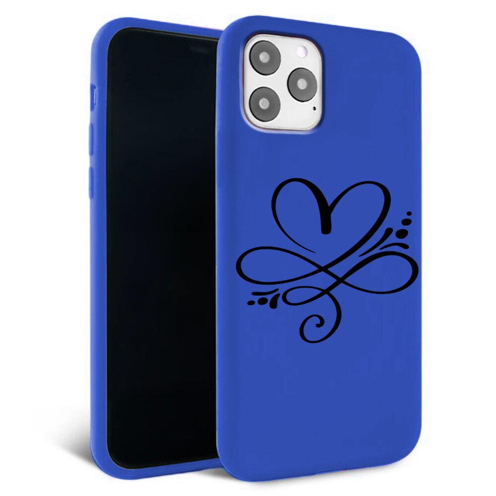 Husa pentru iPhone 11 pro - Silicon Matte - Heart 1
