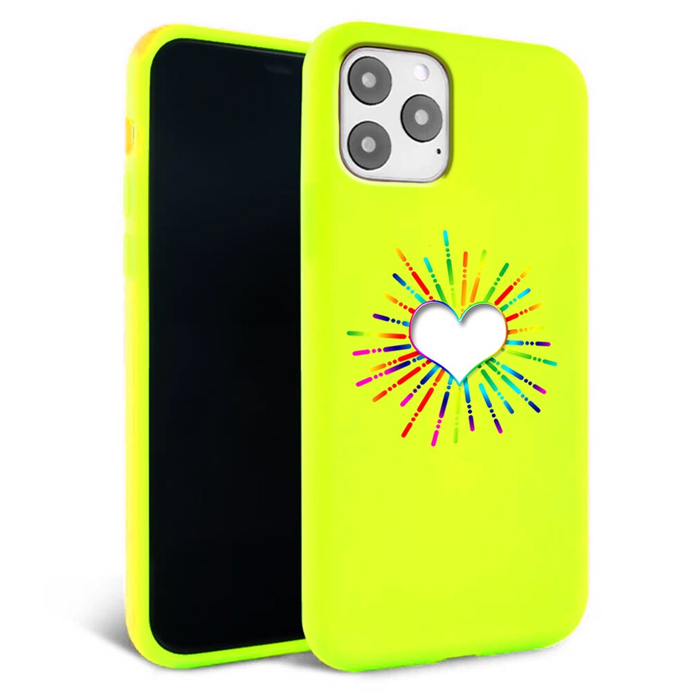 Husa pentru iPhone 11 pro - Silicon Matte - Heart 3