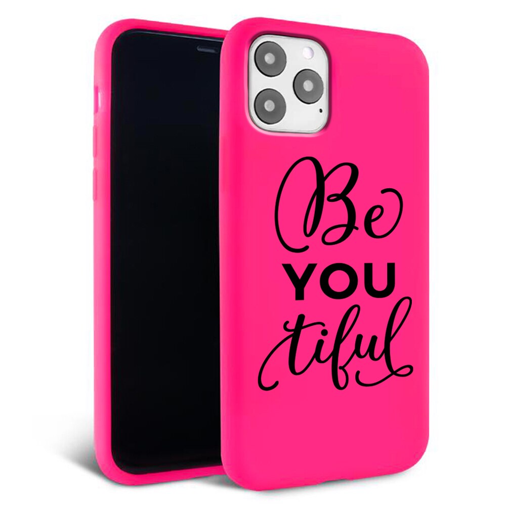 Husa pentru iPhone 11 pro - Silicon Matte - Be you 1