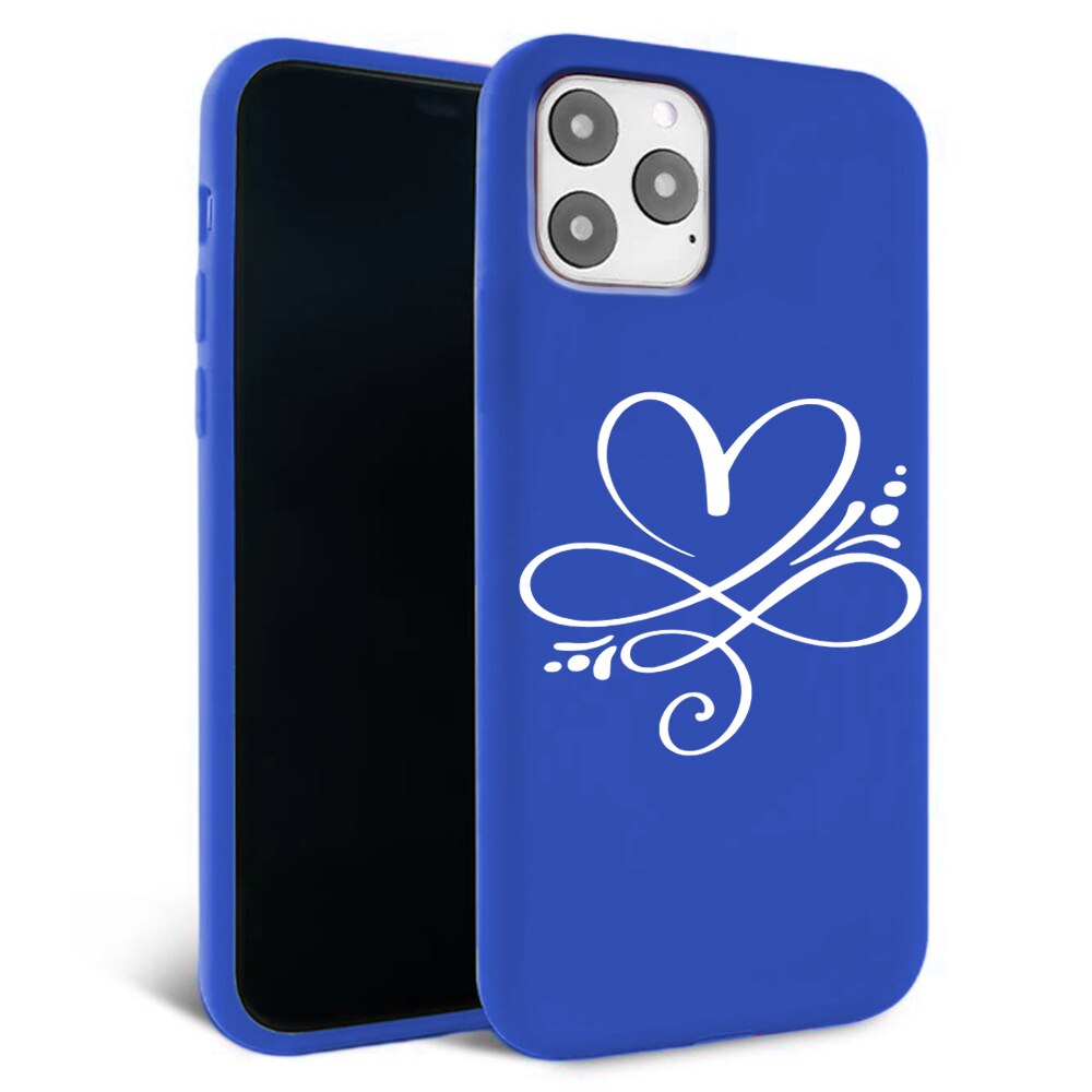 Husa pentru iPhone 11 pro - Silicon Matte - Heart 2