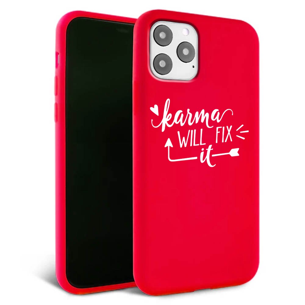 Husa pentru iPhone 11 pro - Silicon Matte - Karma 1