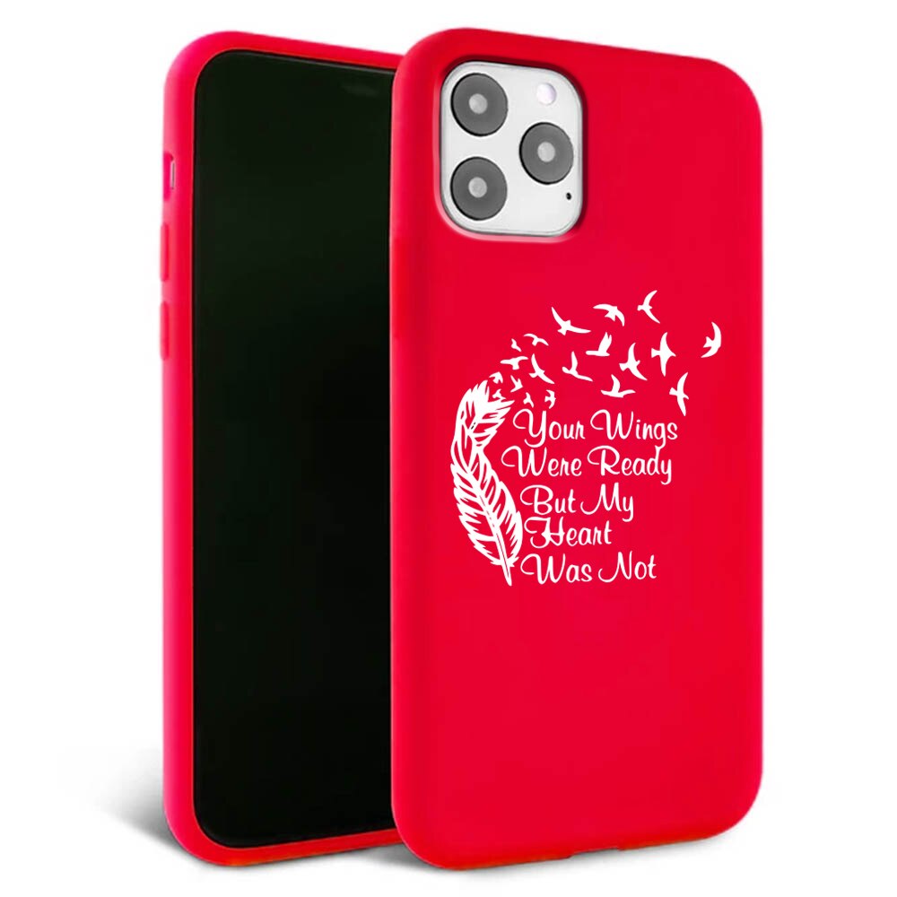 Husa pentru iPhone 11 ProMax - Silicon FlexiSoft - Hearts 2 Rosu