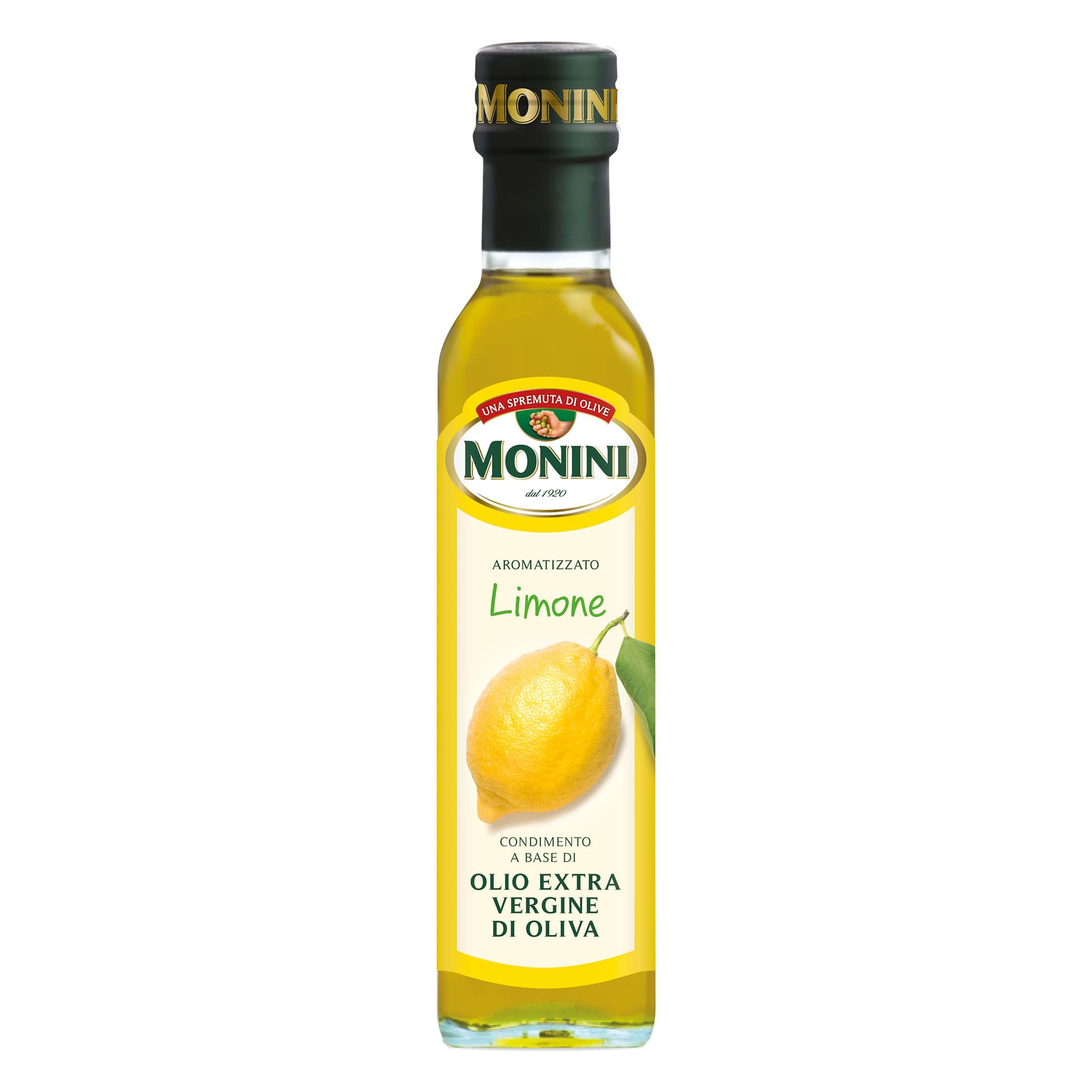 Ulei masline extra virgin aromatizat Monini, Lamaie, 250ml