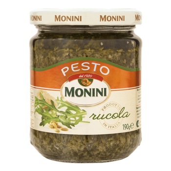 Sos Monini Pesto cu Rucola, 190g Sos Monini Pesto cu Rucola, 190g