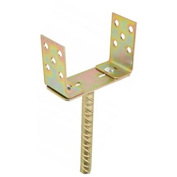 Baza ancora de gard din otel zincat reglabila 0-160mm, Delfin, adancime 200mm Baza ancora de gard din otel zincat reglabila 0-160mm, Delfin, adancime 200mm