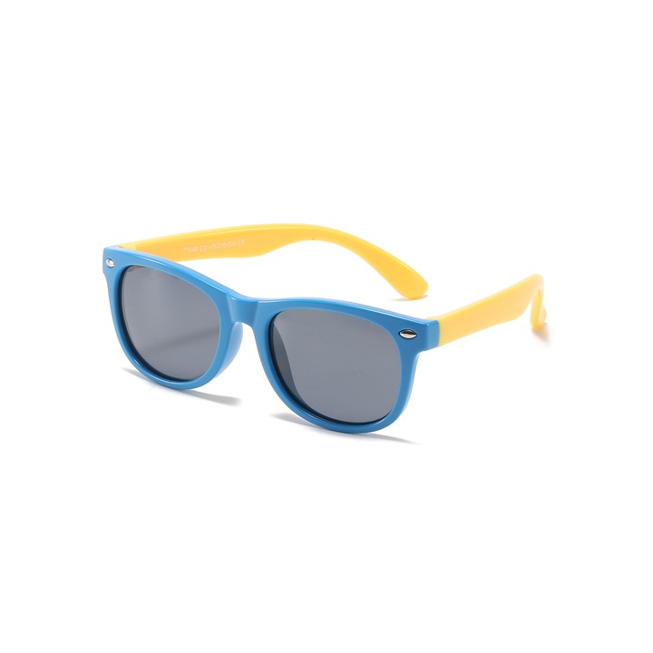 Слънчеви очила за деца uVision Rogue Sun, Blue & Yellow, UV400, 8-14 години
