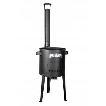 Cazan de gatit KTW2 ⌀39 cm, Delfin, negru Cazan de gatit KTW2 ⌀39 cm, Delfin, negru