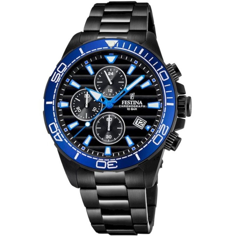 Ceas barbatesc Festina Men F20365/6, Analog, Sticla minerala, 10 ATM, Multicolor