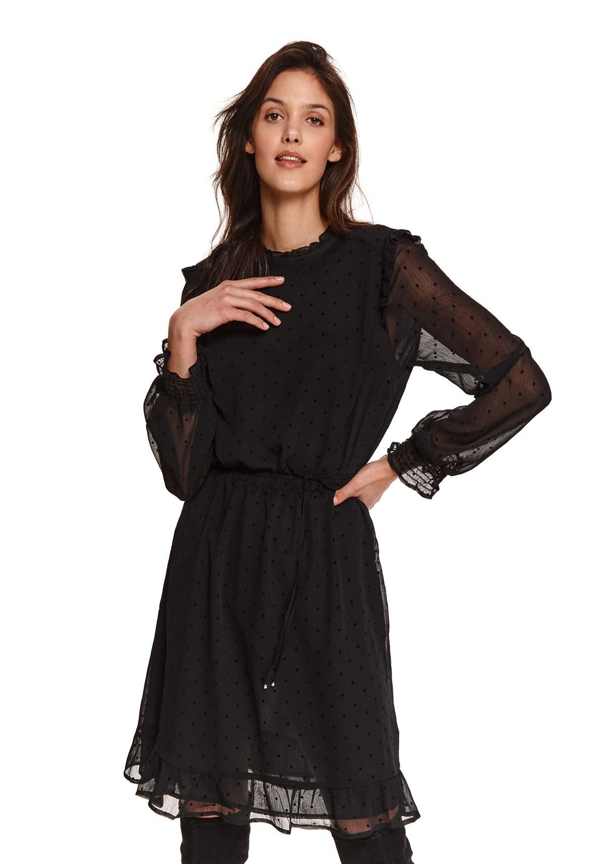 Rochie pentru femei, TOP SECRET, SSU3415, Negru