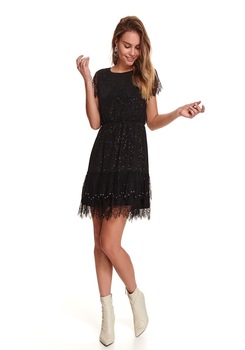 Rochie pentru femei, TOP SECRET, SSU3404, Negru Rochie pentru femei, TOP SECRET, SSU3404, Negru