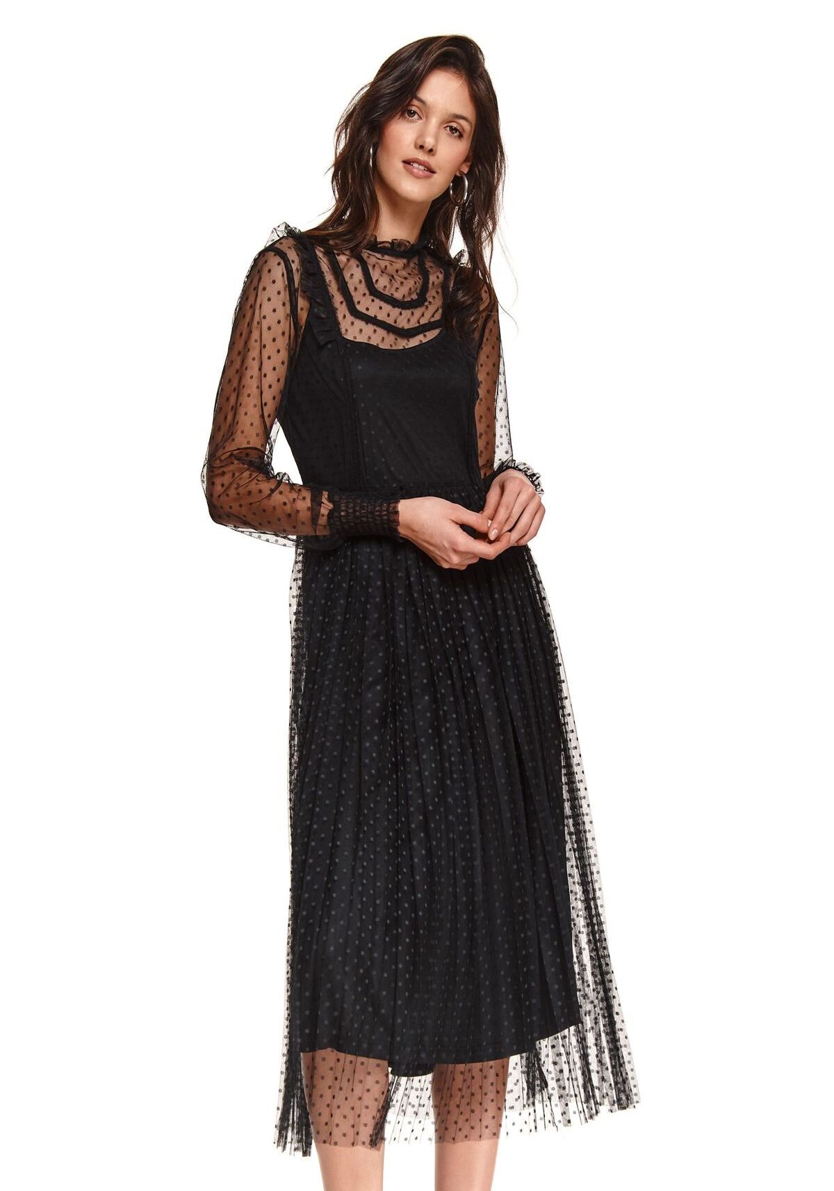 Rochie pentru femei, TOP SECRET, SSU3398, Negru