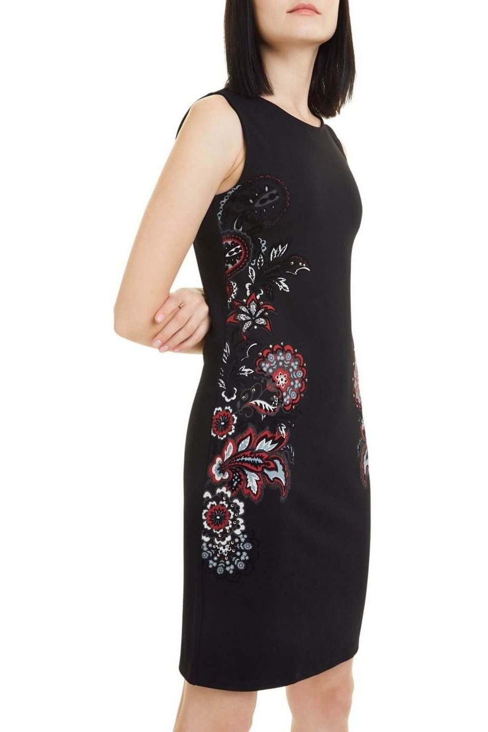 Rochia de dama, Desigual Vest Denis, Negru, S