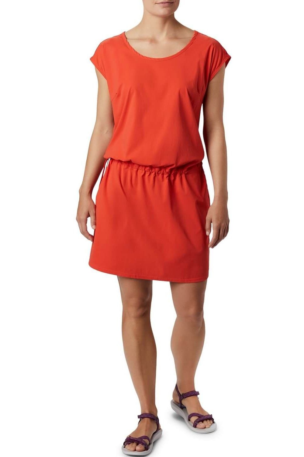 Rochia de dama, Columbia Peak To Point II Dress, Rosu, XL