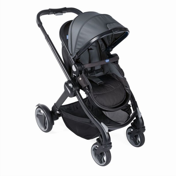 Chicco Fully carucior 0-15 kg, scaun transformabil in landou, Stone