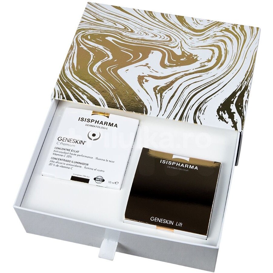 Pachet Geneskin Lift Baume Gel 50 ml si Geneskin C Premium 10 ml