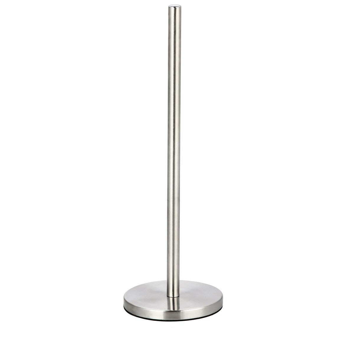 Suport stativ hartie igienica, Argintiu, 15 x 15 x 43 cm