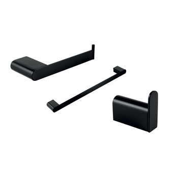 Set 3 accesorii baie Ferro Black Set 3 accesorii baie Ferro Black