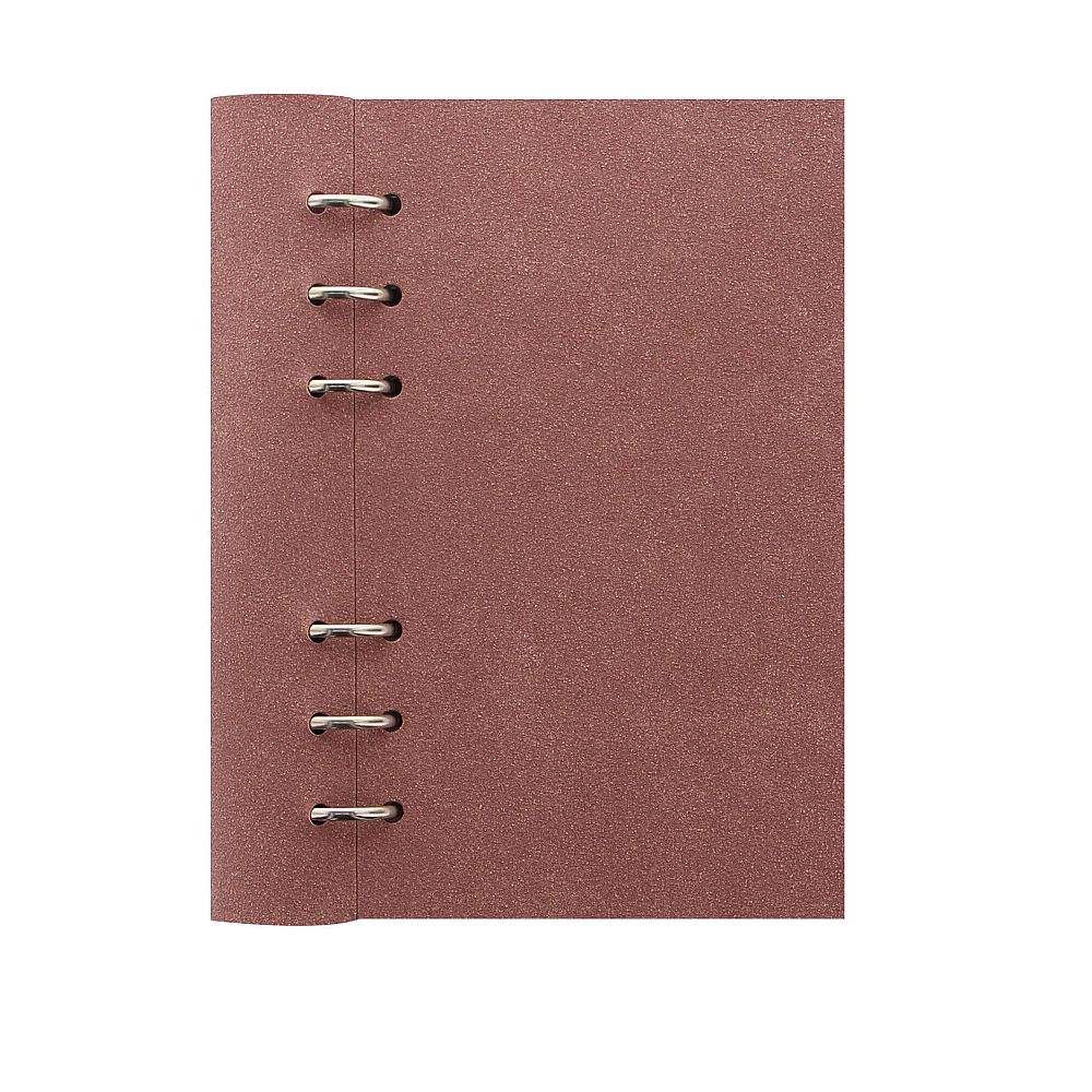 Agenda Personal nedatata cu rezerve si inele FILOFAX Clipbook Classic, Terracotta Architexture