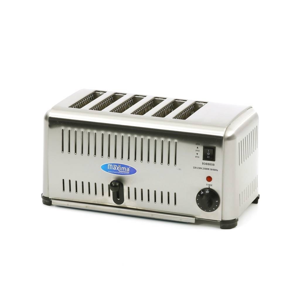 Toaster profesional, capacitate 6 felii