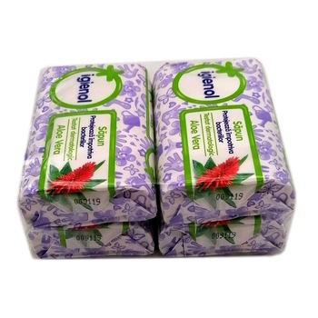 Set 4 bucati sapun solid antibacterial IGIENOL cu Aloe Vera 90g Set 4 bucati sapun solid antibacterial IGIENOL cu Aloe Vera 90g