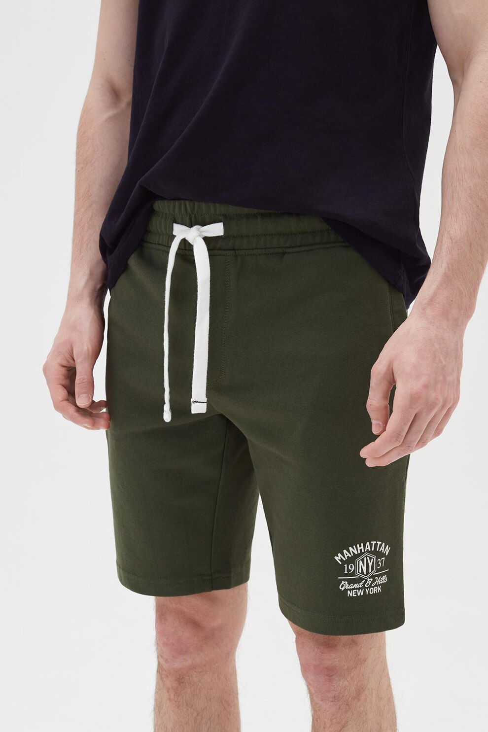 OVS, Bermude sport de bumbac, Verde militar
