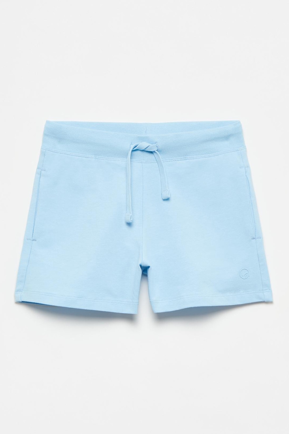 OVS, Pantaloni scurti din jerseu cu snur, Albastru pastel