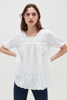 OVS, Bluza cu motive florale, Alb OVS, Bluza cu motive florale, Alb