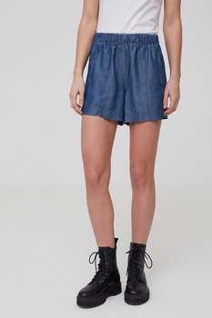 OVS, Pantaloni scurti din denim cu talie medie, Bleumarin OVS, Pantaloni scurti din denim cu talie medie, Bleumarin