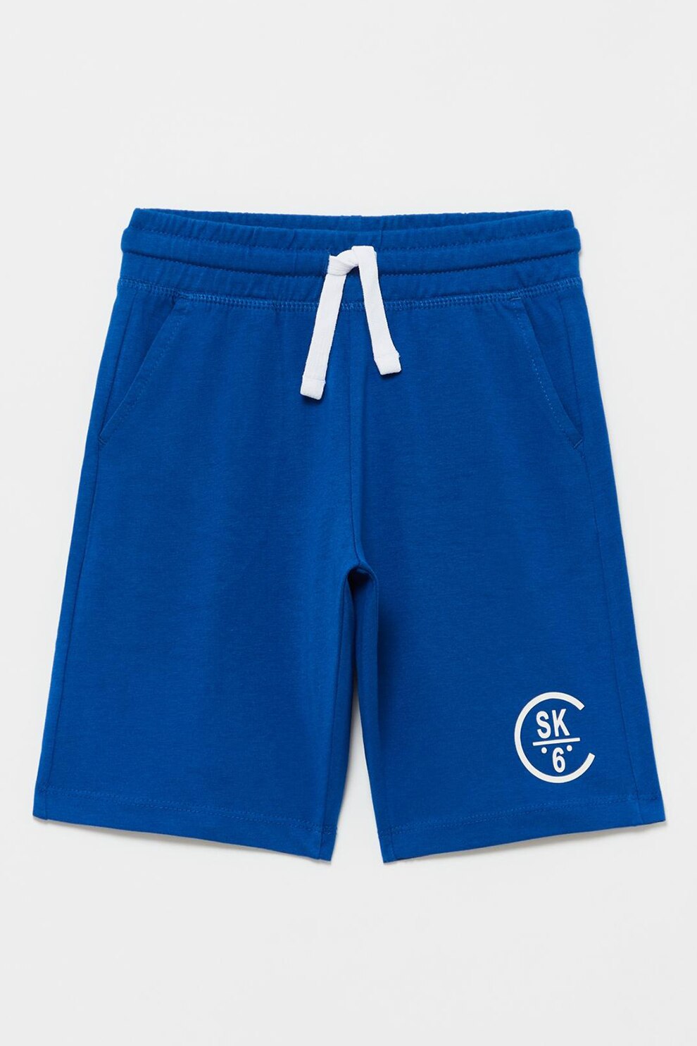 OVS, Pantaloni scurti din jerseu cu snur, Albastru