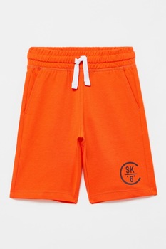 OVS, Pantaloni scurti din jerseu cu snur in talie, Oranj OVS, Pantaloni scurti din jerseu cu snur in talie, Oranj