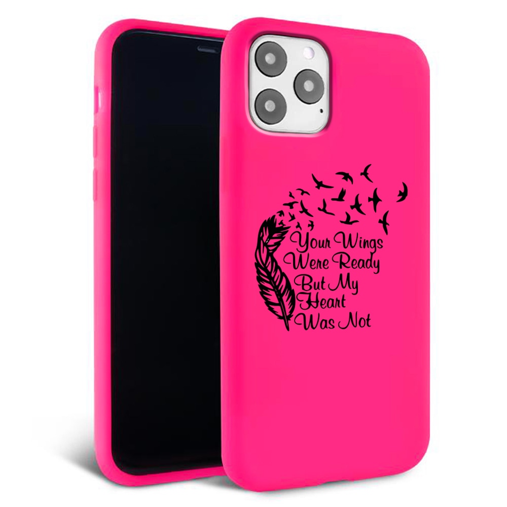 Husa pentru iPhone 11 pro - Silicon Matte - Hearts 1