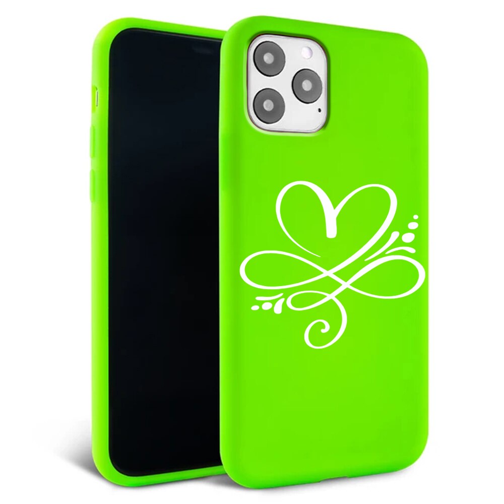 Husa pentru iPhone 11 pro - Silicon Matte - Heart 2