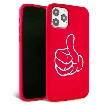 Husa pentru iPhone 11 pro - Silicon Matte - Ok 2 Husa pentru iPhone 11 pro - Silicon Matte - Ok 2