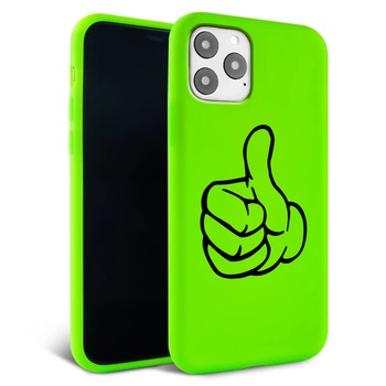 Husa pentru iPhone 11 pro - Silicon Matte - Ok 1 Husa pentru iPhone 11 pro - Silicon Matte - Ok 1