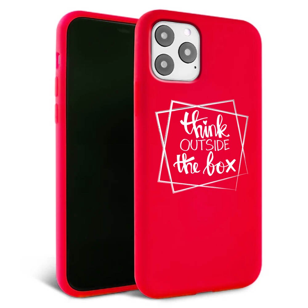 Husa pentru iPhone 11 ProMax - Silicon FlexiSoft - Outside the Box 2 Galben