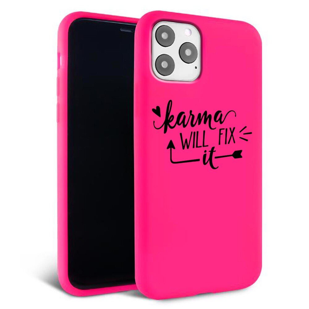 Husa pentru iPhone 11 pro - Silicon Matte - Karma 2